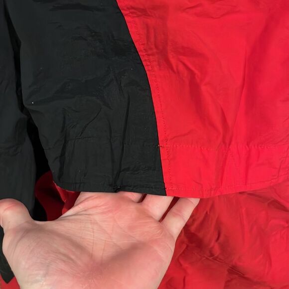 Vintage Columbia Fleece Lined Red and Black Vented Outdoor Jacket - Picture 7 of 7